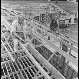 Construction of new block at Tauranga Boys College