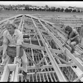 Construction of new block at Tauranga Boys College