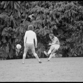 Soccer at Wharepai Domain