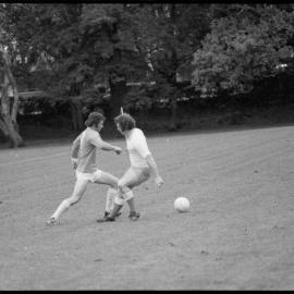 Soccer at Wharepai Domain