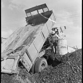 Road collapses during roadworks