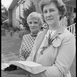 Methodist Women's Fellowship presidents - D. Herbert and W. Price