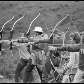 Archery competitors
