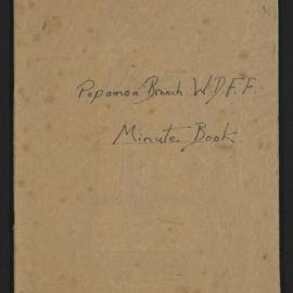 Minute Book, 1953-1956