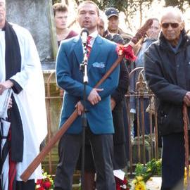 Battle of Gate Pā Commemoration Military Memorial Service at Otamataha Mission Cemetery (29 April 2014). Photographer Lee Switzer  (11)