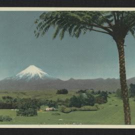 Postcard of Mount Taranaki