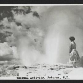 Postcard of Thermal Activity, Rotorua, N.Z.