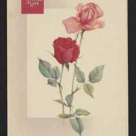 Shaw Savill Line dinner menu