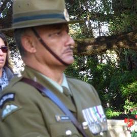 Battle of Gate Pā Commemoration Military Memorial Service at Otamataha Mission Cemetery (29 April 2014). Photographer Lee Switzer  (8)