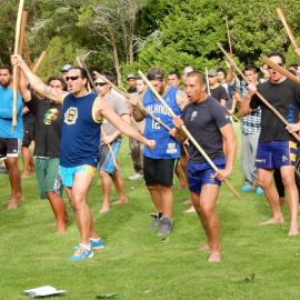 He Peruperu a Pukehinahina (Practice at Gate Pā). Photographer Lee Switzer (3)