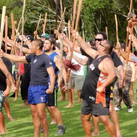 He Peruperu a Pukehinahina (Practice at Gate Pā). Photographer Lee Switzer (7)