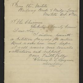 Letterbook, 1912-1913