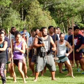 He Peruperu a Pukehinahina (Practice at Gate Pā). Photographer Lee Switzer (10)