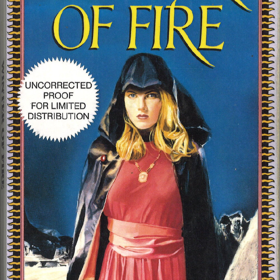 Winter of Fire, uncorrected proof