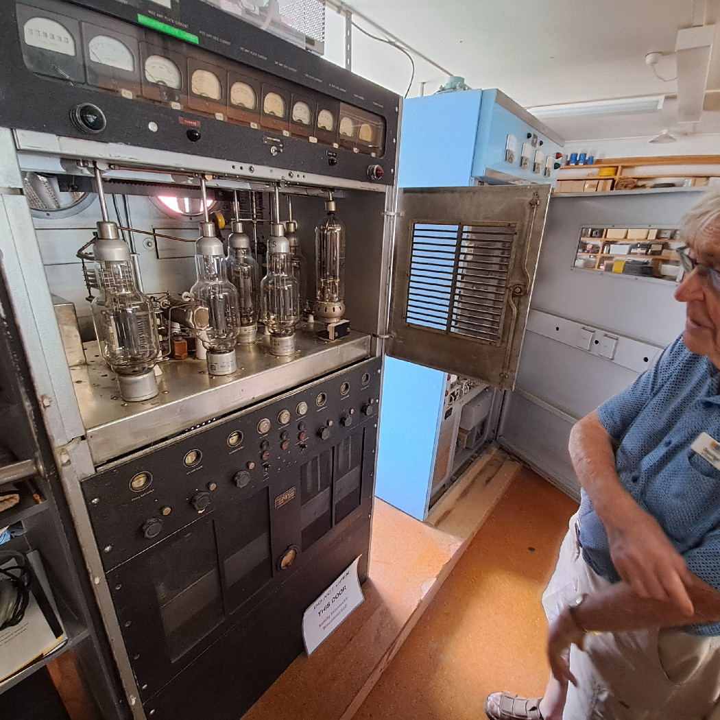 Radio interview with a library archivist