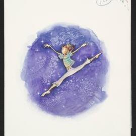 Finnigan dancing by the stars