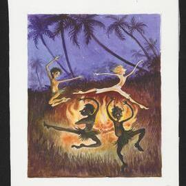 Dancing around the fire