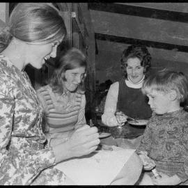 A mothers and children luncheon at Brookfield Kindergarten as part of National Kindergarten Week.
