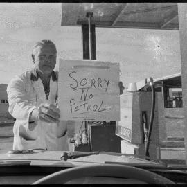 Tauranga area petrol stations start to run out of premium grade fuel as a result of the coastal tanker dispute.