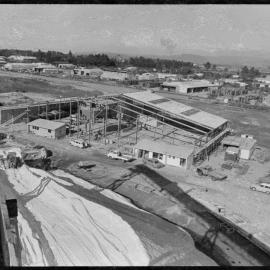 Building the solar salt refinery in Totara Street, Mount Maunganui.