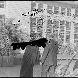 Prime Minister Norman Kirk arriving for a visit at Tauranga Boys' College.