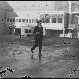 Unidentified teacher (?) at Tauranga Boys' College.