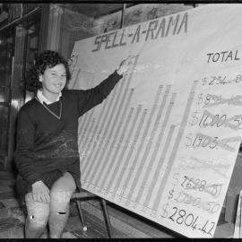 Tauranga Intermediate students raised money with a sponsored spell-a-rama.