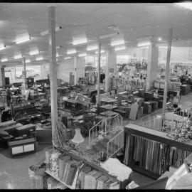Retailing. One of the largest areas in the Farmers new department store is devoted to furniture.