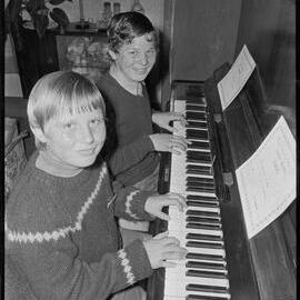 Bryan and Michael Simpson of Mount Maunganui passed their grade one test on piano.
