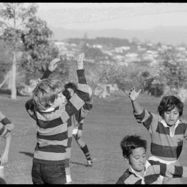 Rugby. Arataki versus Cadets Green.