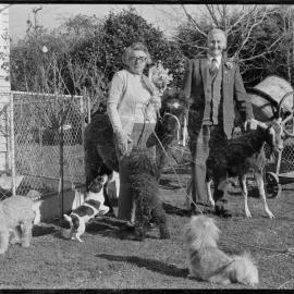 Mrs Margaret Day and Mr Tom Ridder presented with Tauranga District SPCA life memberships.