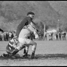 Rugby. New Zealand Juniors versus Thames Valley (29-12).