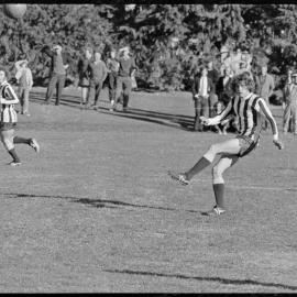 Football. Tauranga City versus Mt Roskill at the Wharepai ground (2-5).