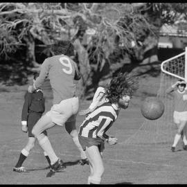 Football. Tauranga City versus Mt Roskill at the Wharepai ground (2-5).