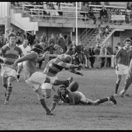 Rugby. Bay of Plenty Juniors versus Poverty Bay.