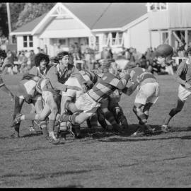 Rugby. Bay of Plenty Juniors versus Poverty Bay.