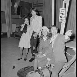 Leading cast of Ōtūmoetai College's production of "Finian's Rainbow".
