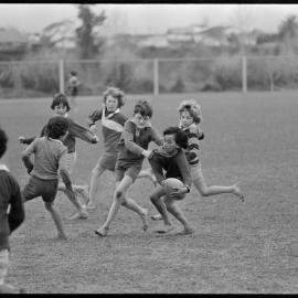 Primary school field day for sports - Rugby