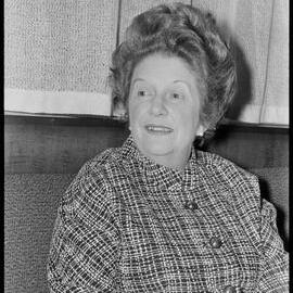 Mrs I. C. Horton, vice-president of the Plunket Dominion Council.