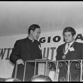 Jaycees' Outstanding Young Man of the Year for the Bay of Plenty Mr W. T. Kaua of Rotorua.