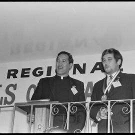 Jaycees' Outstanding Young Man of the Year for the Bay of Plenty Mr W. T. Kaua of Rotorua.