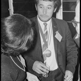 Jaycees' Outstanding Young Man of the Year for the Bay of Plenty Mr W. T. Kaua of Rotorua.