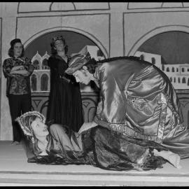 Principals at the dress rehearsal of the Tauranga Girls' College production of Chu Chin Chow.