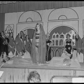 Dress rehearsal of the Tauranga Girls' College production of Chu Chin Chow.