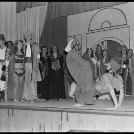 Dress rehearsal of the Tauranga Girls' College production of Chu Chin Chow.