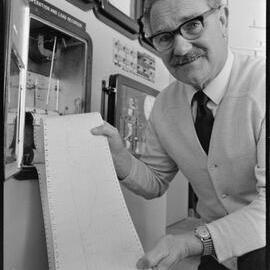 Tauranga Electric Power Board load control operator Mr J. L. Linklater.