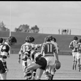 Rugby. Bay of Plenty beats Hawke's Bay 38-15 at Rotorua Stadium.
