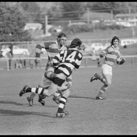 Rugby. Bay of Plenty beats Hawke's Bay 38-15 at Rotorua Stadium.