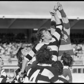 Rugby. Bay of Plenty beats Hawke's Bay 38-15 at Rotorua Stadium.