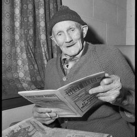 Mr J. A. Page of Tauranga follows the horses in his long retirement.